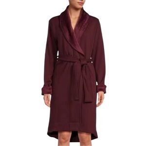 UGG NEW Duffield II Fleece Lined Shawl Collar Belt Robe XL Cotton Pockets Cozy